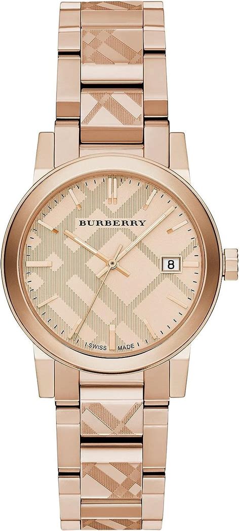 Burberry Ladies Watch The City Nova 26 mm Rose Gold tone 